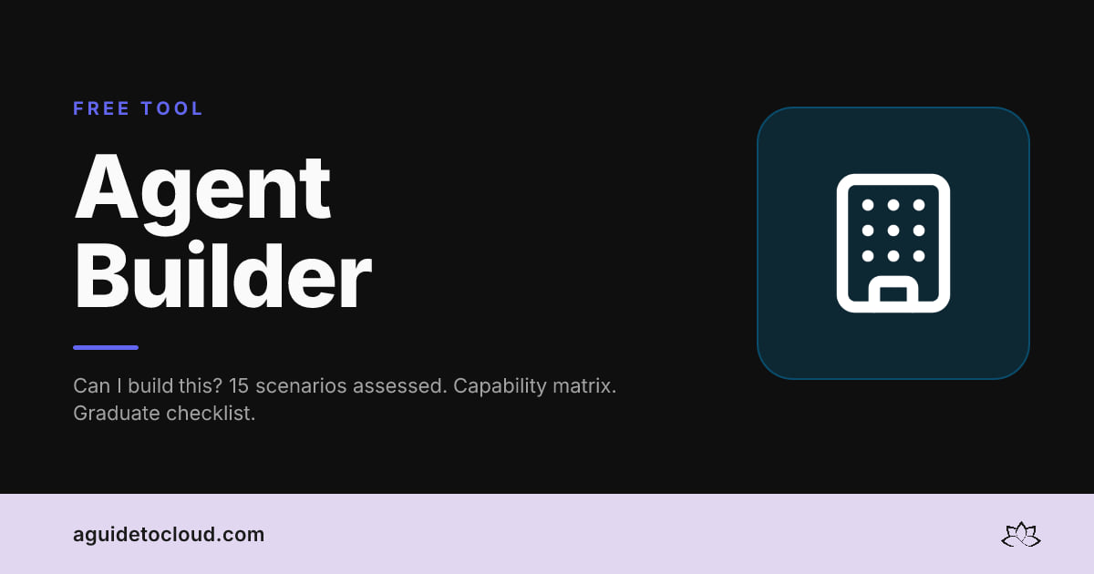 M365 Agent Builder Helper — Free Tool